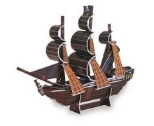 Puzzle 3D Nave dei pirati