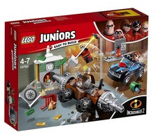 LEGO Juniors 10760 Incredibles 2 Rapina in banca del minator